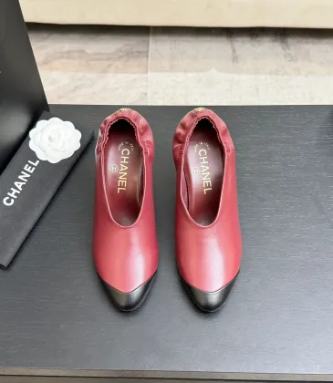 Chanel shoes for Women's Chanel Pumps #A63641