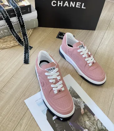 Chanel shoes for Women's Chanel Sneakers #A24503