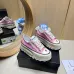 Chanel shoes for Women's Chanel Sneakers Thick sole Pink #A48857