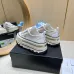 Chanel shoes for Women's Chanel Sneakers Thick sole White #A48851