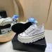 Chanel shoes for Women's Chanel Sneakers Thick sole White #A48851