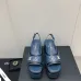 Chanel 2023 Summer New Products Water platform platform sandals leather outsole are new Heel height 7.5cm Water platform 4cm #A23181