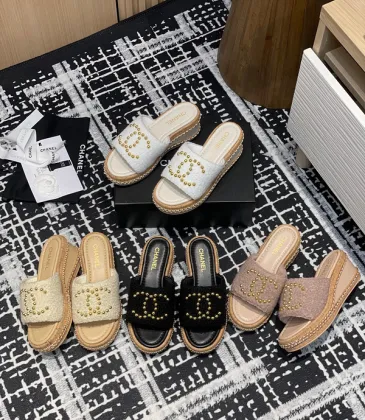 Chanel shoes for Women's Chanel slippers #A47913