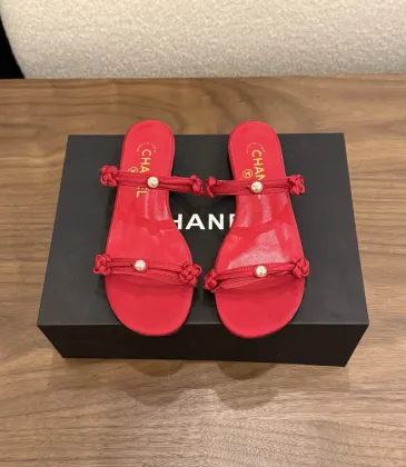 Chanel shoes for Women's Chanel slippers #A62856