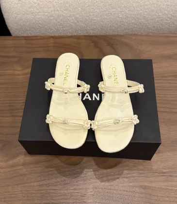 Chanel shoes for Women's Chanel slippers #A62858