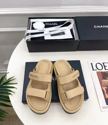 Chanel shoes for Women's Chanel slippers #A62862
