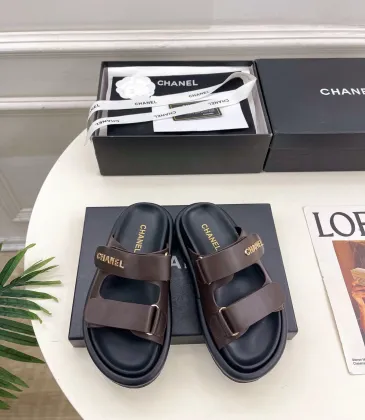 Chanel shoes for Women's Chanel slippers #A62863