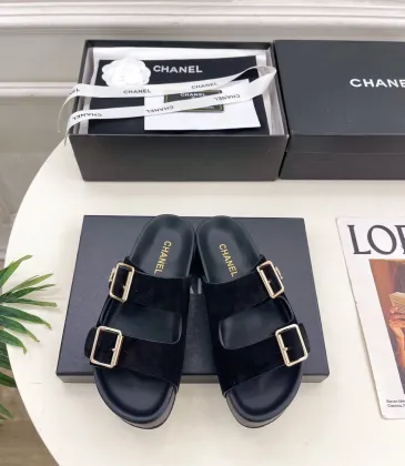 Chanel shoes for Women's Chanel slippers #A62864
