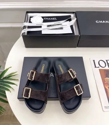 Chanel shoes for Women's Chanel slippers #A62865