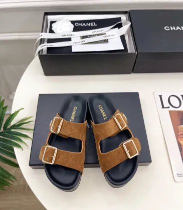 Chanel shoes for Women's Chanel slippers #A62866