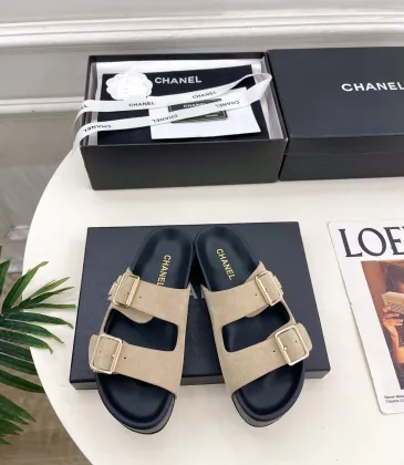 Chanel shoes for Women's Chanel slippers #A62867