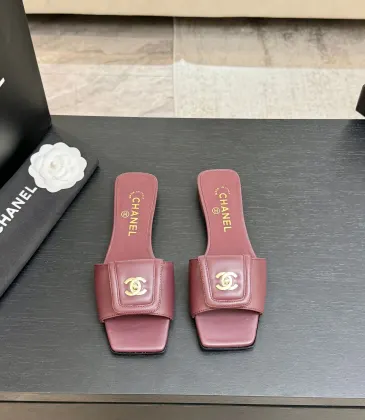 Chanel shoes for Women's Chanel slippers #A62874