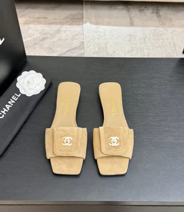 Chanel shoes for Women's Chanel slippers #A62875