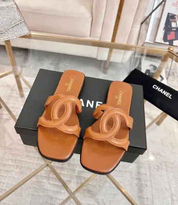 Chanel shoes for Women's Chanel slippers #A63951