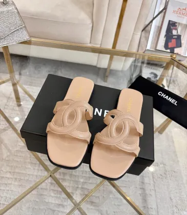 Chanel shoes for Women's Chanel slippers #A63954