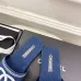 Chanel shoes for Women's Chanel slippers Black/Blue #A47894