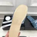 Chanel shoes for Women's Chanel slippers Black/Blue #A47894