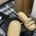 Chanel shoes for Women's Chanel slippers Black/White #A47911