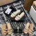 Chanel shoes for Women's Chanel slippers Black/White #A47911