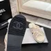 Chanel shoes for Women's Chanel slippers Black/White/Blue #A47888