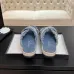 Chanel shoes for Women's Chanel slippers Black/White/Blue #A47888