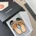 Chanel shoes for Women's Chanel slippers Black/White/Pink #A47899