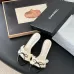 Chanel shoes for Women's Chanel slippers Black/White/Pink #A47899