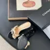 Chanel shoes for Women's Chanel slippers Black/White/Pink #A47899