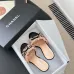 Chanel shoes for Women's Chanel slippers Black/White/Pink #A47899