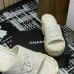 Chanel shoes for Women's Chanel slippers Yellow/Black/White #A47907