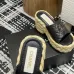 Chanel shoes for Women's Chanel slippers Yellow/Black/White #A47907