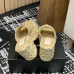 Chanel shoes for Women's Chanel slippers Yellow/Black/White #A47907