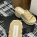 Chanel shoes for Women's Chanel slippers Yellow/Black/White #A47907