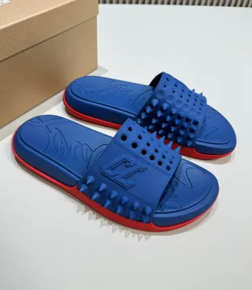 Christian Louboutin Shoes for Men's CL Slippers #A35071