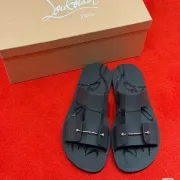 Christian Louboutin Shoes for Men's CL Slippers #A63067 Christian Louboutin Shoes for Men's CL Slippers #A63067