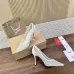 Christian Louboutin Shoes for Women's CL Pumps Black/White/Red #A47868