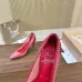 Christian Louboutin Shoes for Women's CL Pumps Black/White/Red #A47868