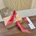 Christian Louboutin Shoes for Women's CL Pumps Black/White/Red #A47868