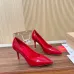 Christian Louboutin Shoes for Women's CL Pumps Black/White/Red #A47869
