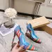 Christian Louboutin Shoes for Women's CL Pumps Blue/Black #A47879