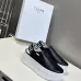 CELINE BLOCK WEDGE MULE IN CALFSKIN AND TEXTILE WITH CELINE JACQUARD #A48951