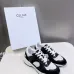 Celine Runner Leather Sneaker Black/White for Women #A48161