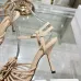 Dior Spring Summer New High-Heel 7.5 cm Sandals  Butterfly  Floral Design   #A63467