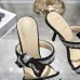 Snake Print Dior Style High Heel Mule Sandals for Women 8.5cm #A63469