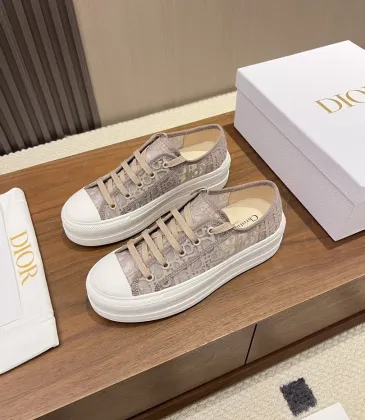 Dior Women's Oblique Embroidered Mesh Sneakers #A66052 Dior Women's Oblique Embroidered Mesh Sneakers #A66052