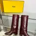 Fendi shoes for Fendi Boot for women heel height:7cm #A58283