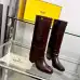 Fendi shoes for Fendi Boot for women heel height:7cm #A58284