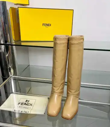 Fendi shoes for Fendi Boot for women heel height:7cm #A58285