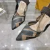 Fendi Women's Colibri 55MM/85MM Embellished Leather Slingback Pumps #A49029
