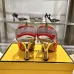 Fendi Women's Colibri 55MM/85MM Embellished Leather Slingback Pumps #A49030